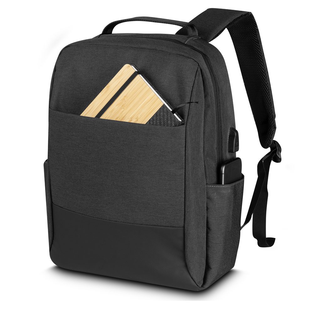Mochila para notebook em Poliéster 600D e PU - Imagem 6